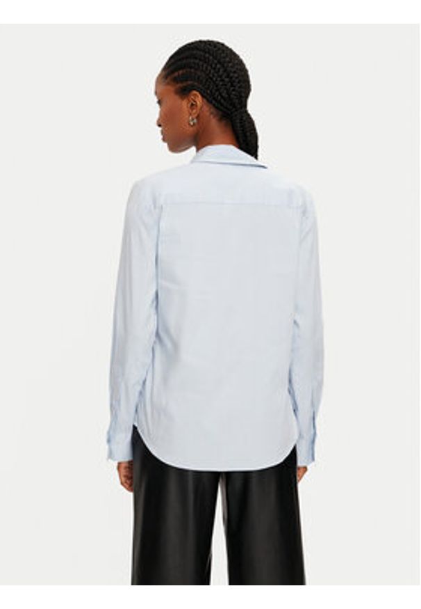 TOMMY HILFIGER - Tommy Hilfiger Koszula WW0WW44084 Błękitny Regular Fit. Kolor: niebieski. Materiał: bawełna