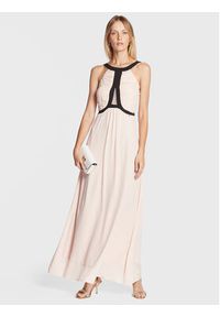 Rinascimento Sukienka wieczorowa CFC0110571003 Różowy Regular Fit. Kolor: różowy. Materiał: syntetyk. Styl: wizytowy