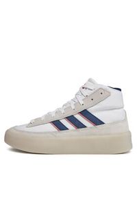 Adidas - adidas Sneakersy Znsored High IF6556 Biały. Kolor: biały. Materiał: materiał #2