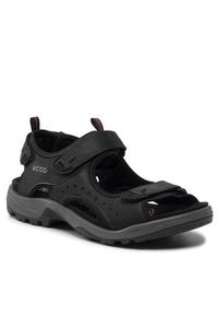 ecco - ECCO Sandały Offroad 82204412001 Czarny. Kolor: czarny. Materiał: nubuk, skóra #5