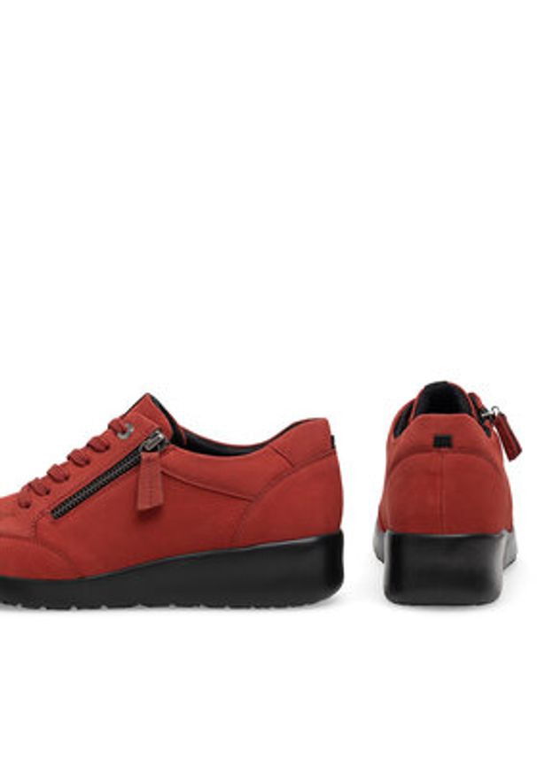 Go Soft Sneakersy WI23-CHAJA-01 Czerwony. Kolor: czerwony. Materiał: skóra
