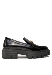 Stuart Weitzman Loafersy Nolita Sw Sgnatre Lf SG816 Czarny. Kolor: czarny. Materiał: skóra, lakier