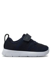 Clarks Sneakersy Ath Flux T 261412696 Granatowy. Kolor: niebieski. Materiał: materiał