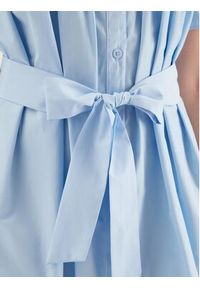 Noisy may - Noisy May Sukienka koszulowa Frig 27023861 Niebieski Regular Fit. Kolor: niebieski. Materiał: bawełna. Typ sukienki: koszulowe #6