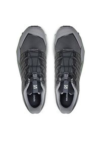 salomon - Salomon Buty do biegania Thundercross L47560800 Szary. Kolor: szary. Materiał: materiał