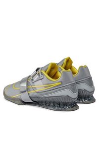 Nike Buty Romaleos 4 CD3463 002 Srebrny. Kolor: srebrny. Materiał: materiał #5