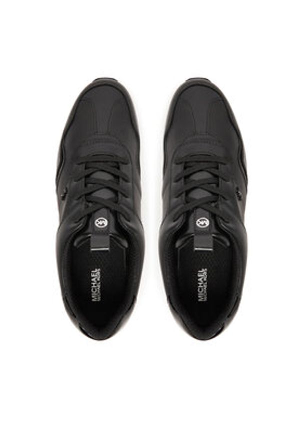 MICHAEL Michael Kors Sneakersy Raina Trainer 43T5RNFS1L Czarny. Kolor: czarny. Materiał: skóra
