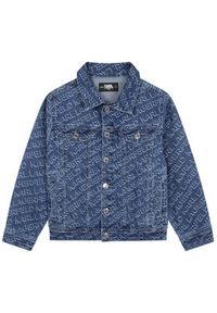 Karl Lagerfeld Kids Kurtka jeansowa Z26101 D Granatowy Regular Fit. Kolor: niebieski. Materiał: bawełna #2