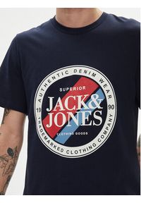 Jack & Jones - Jack&Jones Komplet 2 t-shirtów Loyd & Loof 12256960 Czarny Standard Fit. Kolor: czarny. Materiał: bawełna #7