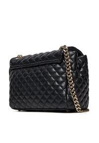 Guess Torebka HWEQG9 54121 Czarny. Kolor: czarny. Materiał: skórzane