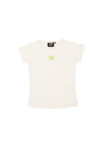 LEONE 1947 APPAREL - Dziewczęcy t-shirt Pure Chic. Kolor: biały. Sport: joga i pilates