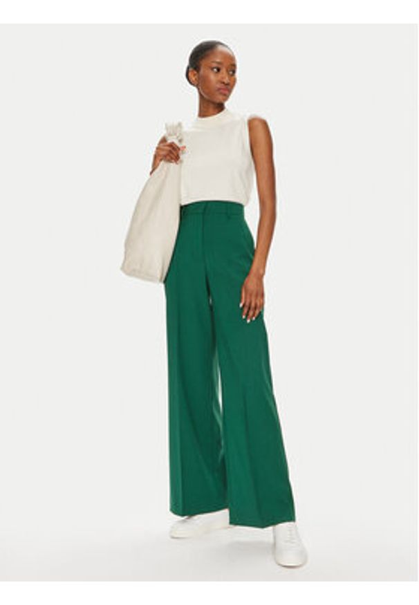 Weekend Max Mara Top Nazione 2425366071 Écru Regular Fit. Materiał: wiskoza