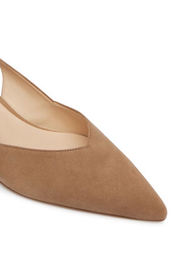 HÖGL Czółenka 1-104612 Beżowy. Kolor: beżowy. Materiał: skóra, zamsz