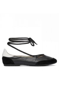 Patrizia Pepe Baleriny 8Z0123/L150-K103 Czarny. Kolor: czarny. Materiał: skóra #1