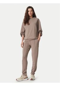 EA7 Emporio Armani Dres 7W000194 AF24375 U6100 Beżowy ciemny Relaxed Fit. Kolor: beżowy. Materiał: syntetyk #1