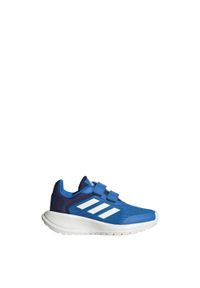 Adidas - Tensaur Run Shoes. Kolor: biały, wielokolorowy, niebieski. Materiał: materiał. Sport: bieganie