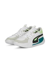 Buty halowe Puma Court Rider CH Jewel. Kolor: biały, żółty, wielokolorowy, zielony. Sport: koszykówka #1