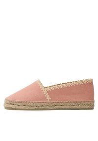 Castañer Espadryle Kellen/002 023027-817 Różowy. Kolor: różowy. Materiał: skóra