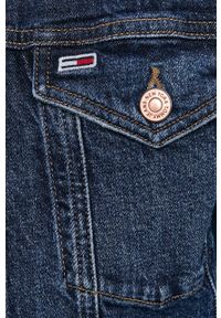 Tommy Jeans Kurtka jeansowa męska kolor granatowy przejściowa. Okazja: na co dzień. Kolor: niebieski. Styl: casual #4