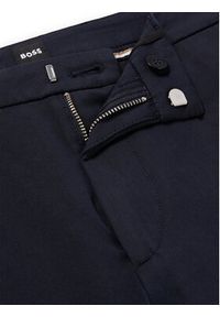 BOSS - Boss Spodnie materiałowe Kaito1_T 50487754 Granatowy Slim Fit. Kolor: niebieski. Materiał: bawełna