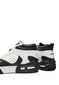 Hugo - HUGO Sneakersy Kedge 50523969 Biały. Kolor: biały. Materiał: skóra