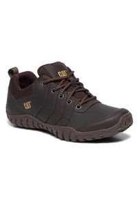 CAT Footwear Półbuty Instruct P722310 Brązowy. Kolor: brązowy. Materiał: nubuk, skóra #6
