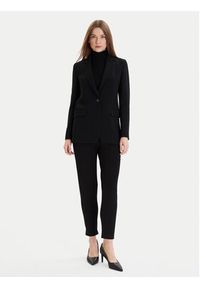 BOSS - Boss Spodnie materiałowe Tapiah 50490037 Czarny Regular Fit. Kolor: czarny. Materiał: syntetyk #4