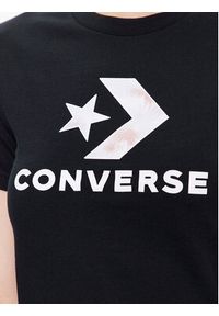 Converse T-Shirt Floral Star Chevron 10024538-A02 Czarny Slim Fit. Kolor: czarny. Materiał: bawełna #5