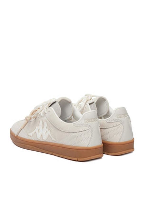 Kappa Sneakersy CEO-WP40-24880H Beżowy jasny. Kolor: beżowy. Materiał: skóra, zamsz