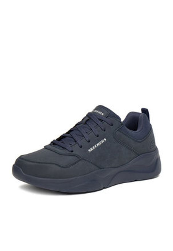 skechers - Skechers Sneakersy LIBERATION 8790157 DKNV Granatowy. Kolor: niebieski. Materiał: syntetyk, materiał