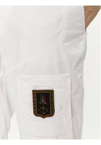 Aeronautica Militare Spodnie materiałowe 241PA1387CT1493 Biały Regular Fit. Kolor: biały. Materiał: bawełna #3