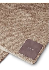 Calvin Klein Szalik K60K612613 Beżowy. Kolor: beżowy. Materiał: poliester, materiał #3
