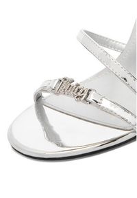 Juicy Couture Sandały EO-LS955554-8 Srebrny. Kolor: srebrny. Materiał: materiał #8