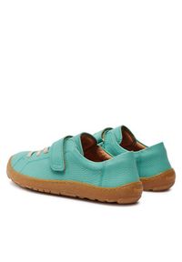 Froddo Sneakersy Barefoot Elastic G3130241-9 DD Turkusowy. Kolor: turkusowy. Materiał: skóra