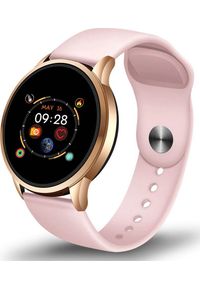 Smartwatch Roneberg RLF Różowy. Rodzaj zegarka: smartwatch. Kolor: różowy #1