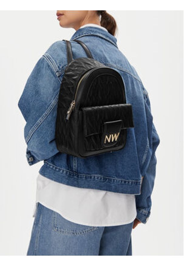 Nine West Plecak CEO-Astoria-Aura-LX10163 Czarny. Kolor: czarny. Materiał: syntetyk, materiał