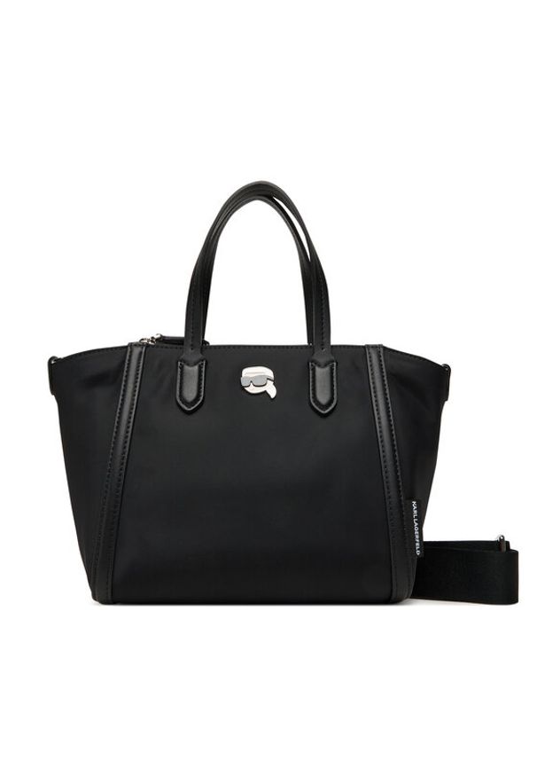 Karl Lagerfeld - KARL LAGERFELD Torebka A3W30118 Czarny. Kolor: czarny. Materiał: skórzane