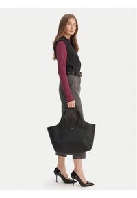 BOSS Torebka 50563395 Czarny. Kolor: czarny. Materiał: skórzane #1