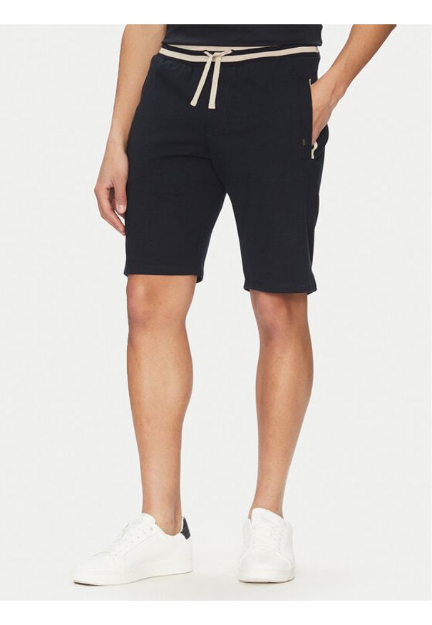 PAUL & SHARK - Paul&Shark Szorty sportowe 25411847 Granatowy Regular Fit. Kolor: niebieski. Materiał: bawełna, lyocell. Styl: sportowy