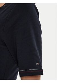 TOMMY HILFIGER - Tommy Hilfiger Sukienka codzienna WW0WW42431 Granatowy Regular Fit. Okazja: na co dzień. Kolor: niebieski. Materiał: bawełna. Typ sukienki: proste. Styl: casual