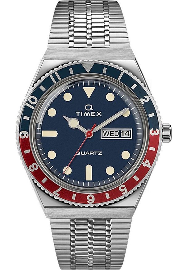 Zegarek Timex Zegarek męski Timex TW2T80700 srebrny. Kolor: srebrny