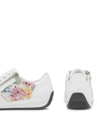 Rieker Sneakersy N1112-90 Biały. Kolor: biały. Materiał: skóra #7