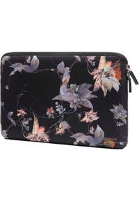 Torba Trunk Trunk 14" PC Sleeve, Black Flower. Neopr