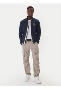 Aeronautica Militare Bluza 252FE2053UF00662 Granatowy Regular Fit. Kolor: niebieski. Materiał: bawełna #4