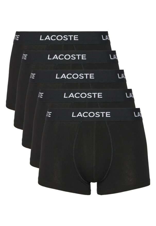 Lacoste Komplet bokserek 5H1292 Czarny. Kolor: czarny. Materiał: bawełna