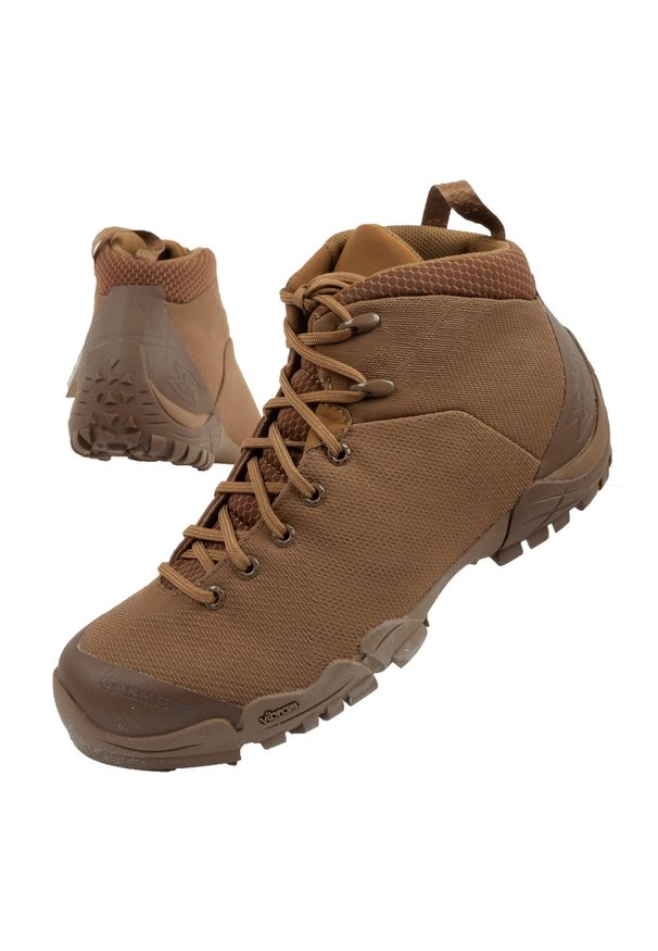 Buty trekkingowe męskie Garmont Nemesis 4.1. Kolor: brązowy. Materiał: materiał, syntetyk. Szerokość cholewki: normalna
