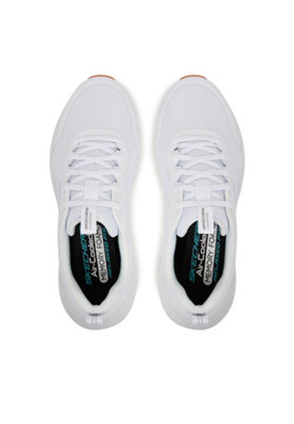 skechers - Skechers Sneakersy Edgeride-Rekze 232835/WHT Biały. Kolor: biały. Materiał: materiał