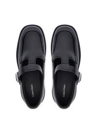 Calvin Klein Loafersy Chunky Loafer Tbar Pol Lth HW0HW03046 Czarny. Kolor: czarny. Materiał: skóra #5