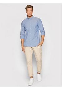 Jack&Jones PREMIUM Koszula Brook Oxford 12192150 Niebieski Slim Fit. Kolor: niebieski. Materiał: bawełna