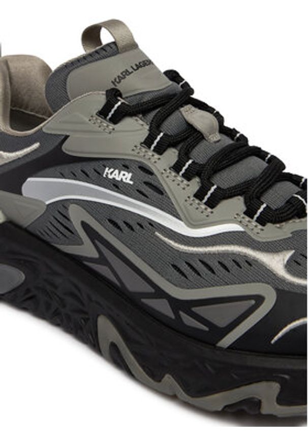 Karl Lagerfeld - KARL LAGERFELD Sneakersy Blaze KL62422 Czarny. Kolor: czarny. Materiał: skóra